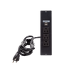 Power Strip with 3 Outlets and 2 USB Ports - 10' Cable included