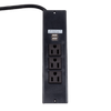 Power Strip with 3 Outlets and 2 USB Ports - 10' Cable included