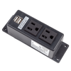 mini power strip with 2 usb ports and 2 ac outlets