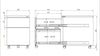 2-drawer file cabinet, specification sheet