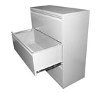 3 drawer later lockable filing cabinet with 2 keys, extension slides, hand rails, both letter and legal size options