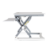 Fully extended to 20", this adjustable workstation is perfect for the home or office. It allows you to quickly convert from sitting to standing position in 3 seconds.