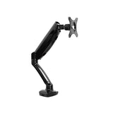 Single Monitor Arm Mount with 2 USB Ports | Black