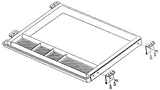 Underdesk Pencil Drawer Organizer Tray 23" W slide out ball bearing slides